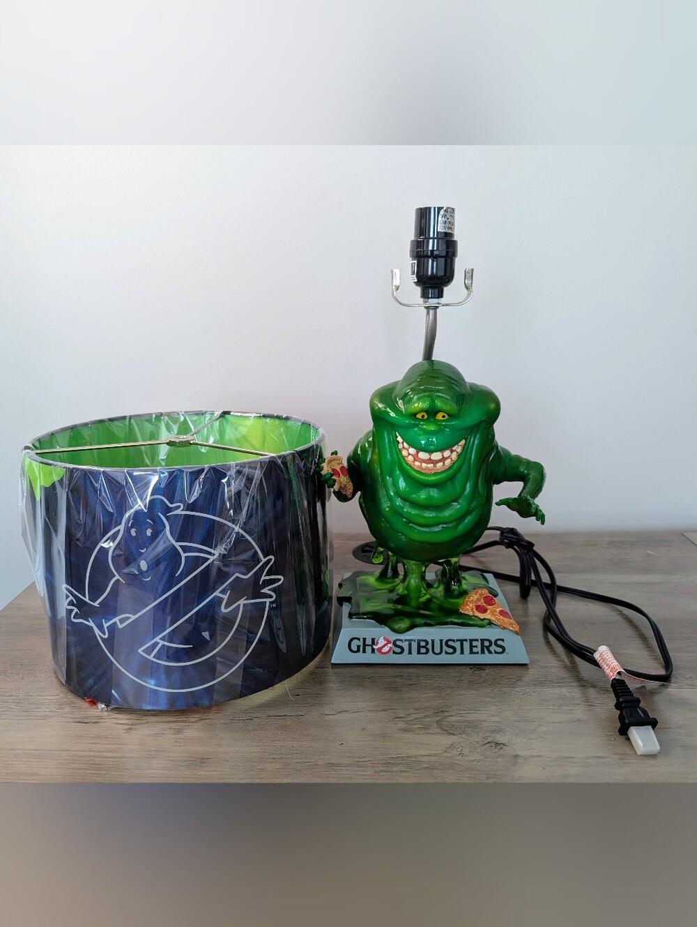 Bradford Exchange Limited Edition Ghostbusters Sculpted Slimer Lamp Glows 3 Ways